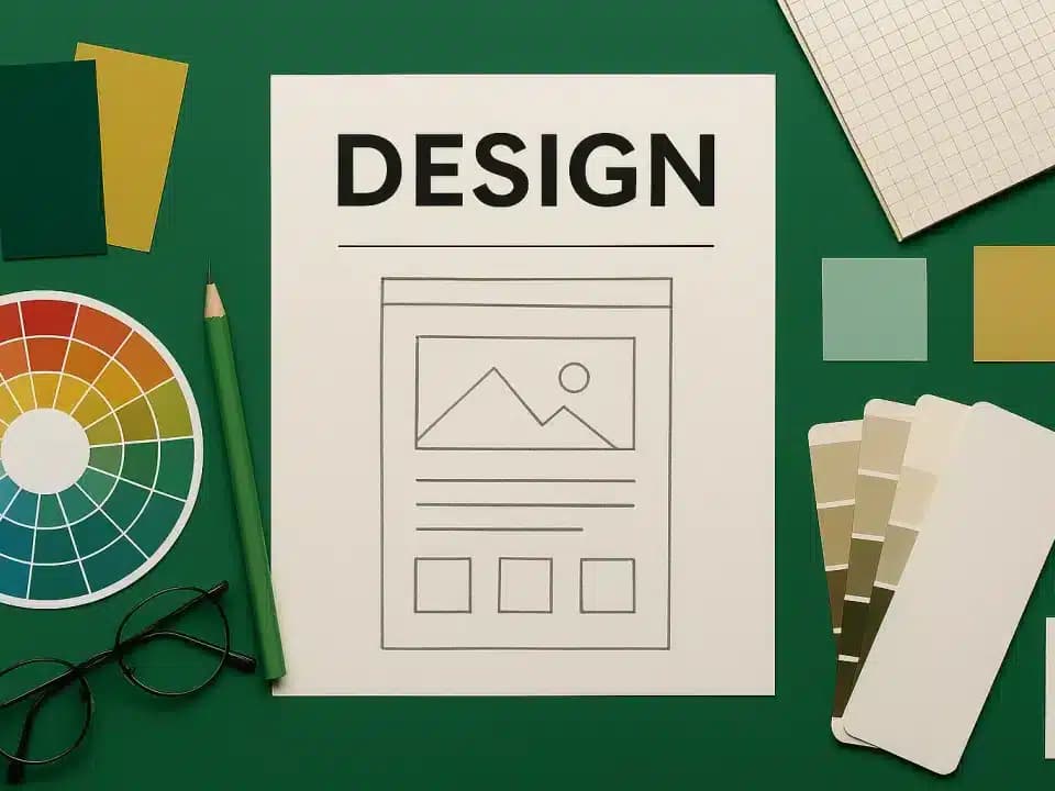 Design banner showcasing Cahillbrand website design and creative direction
