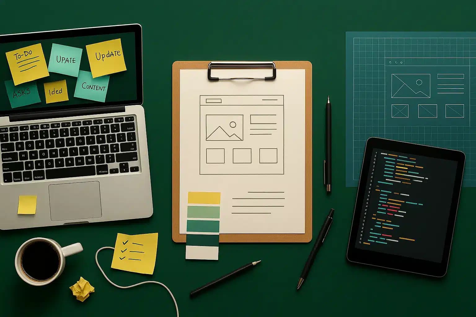 DIY, package, and bespoke website builds visual comparison by Cahillbrand