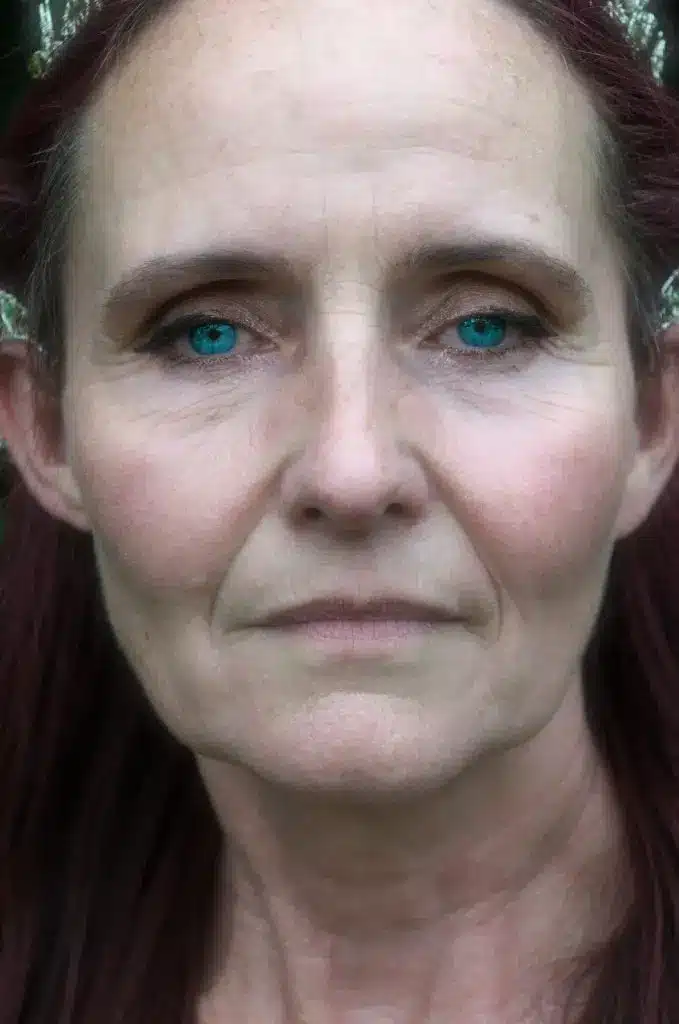 A photo of Hilary, the creator of Tangled Wire Creations
